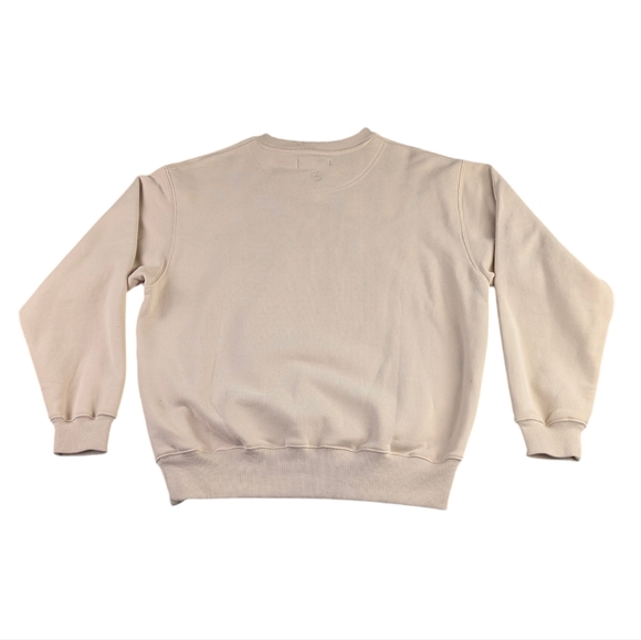 Anine Bing Dylan University Logo Sweatshirt Large 100% Cotton F268 - Picture 3 of 8